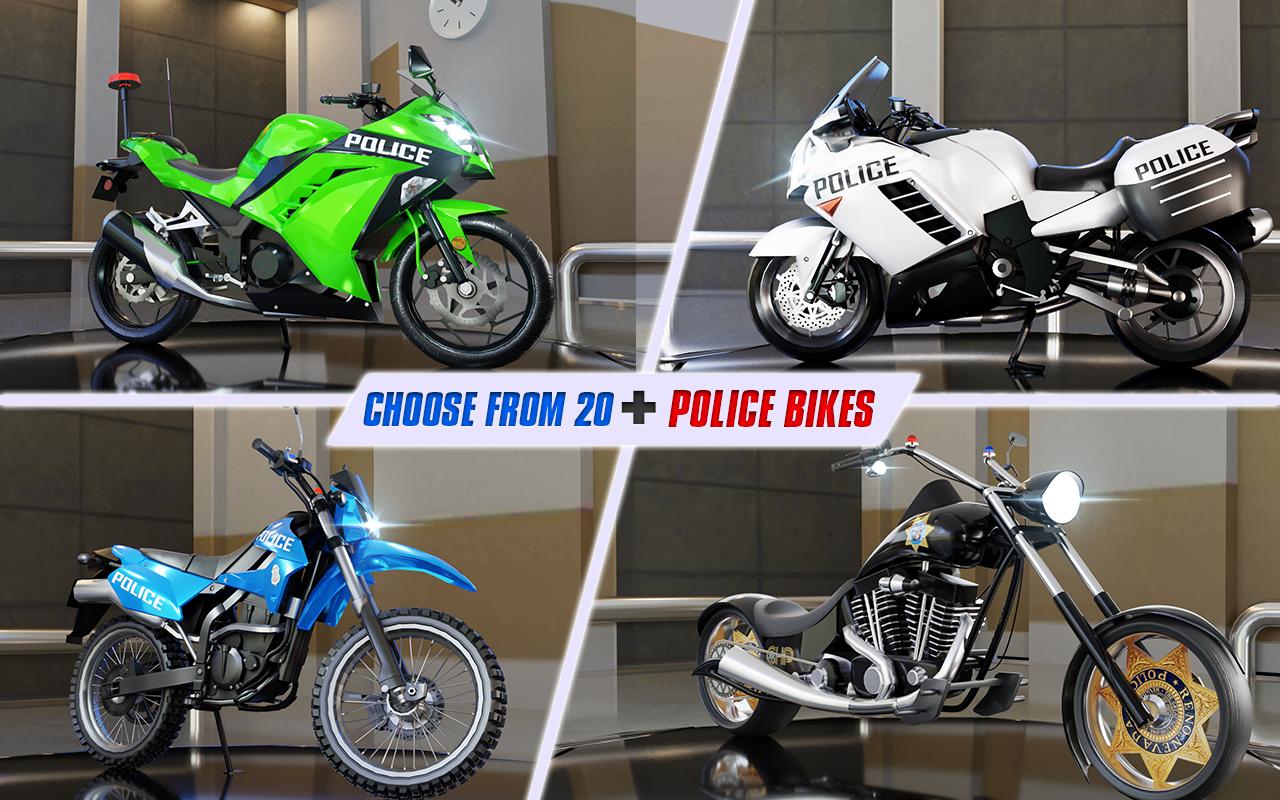 Police Moto Bike Highway Rider Traffic Racing Game 70 Screenshot 11