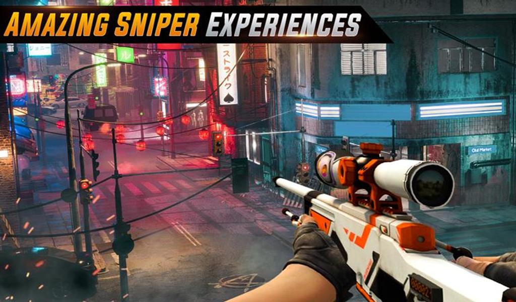 Real Sniper Shooter FPS Sniper Shooting Game 3D 55 Screenshot 14
