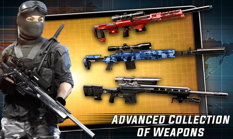 Real Sniper Shooter FPS Sniper Shooting Game 3D 55 Screenshot 5