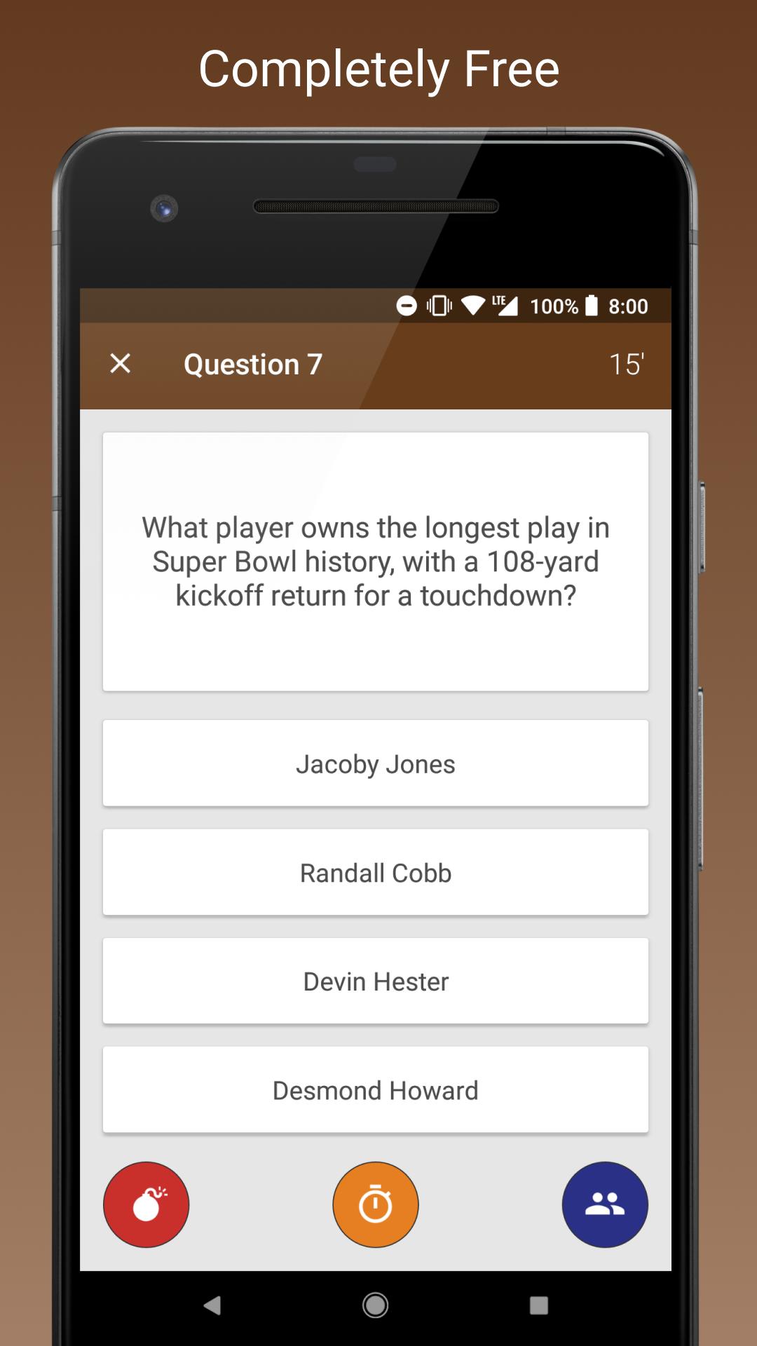 Fan Quiz for NFL 2.0.0 Screenshot 3