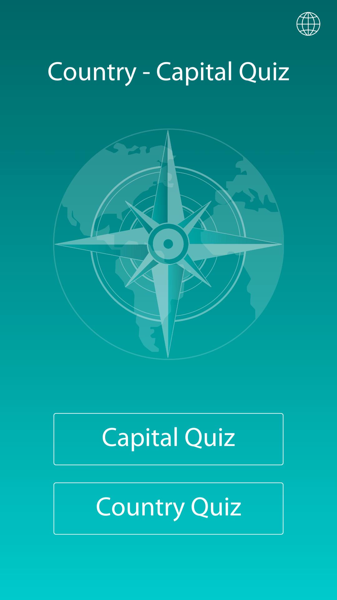 Country - Capital Quiz 1.7 Screenshot 1