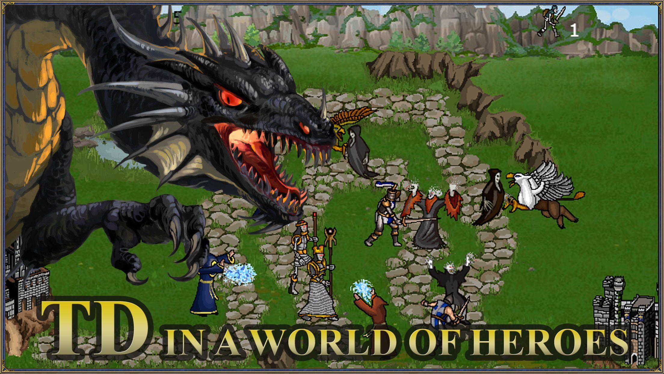 Heroes 3 and Mighty Magic: Medieval Tower Defense 1.9.06 Screenshot 1