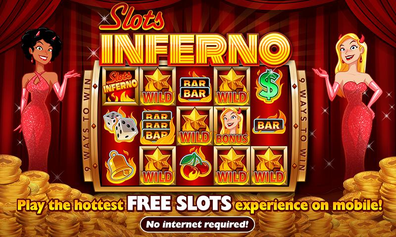 Slots Jackpot Inferno Casino 1.7.1 Screenshot 1