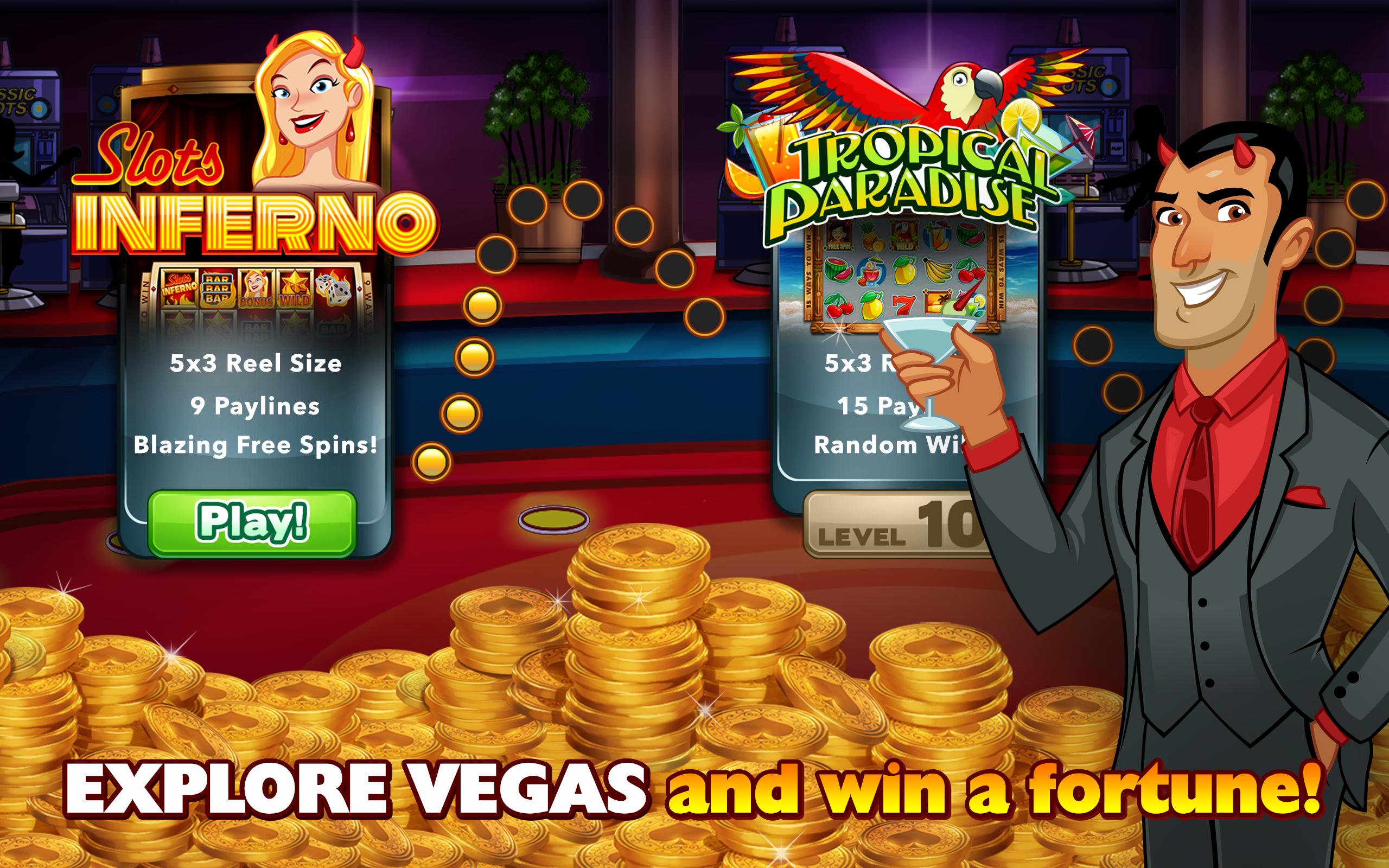 Slots Jackpot Inferno Casino 1.7.1 Screenshot 7