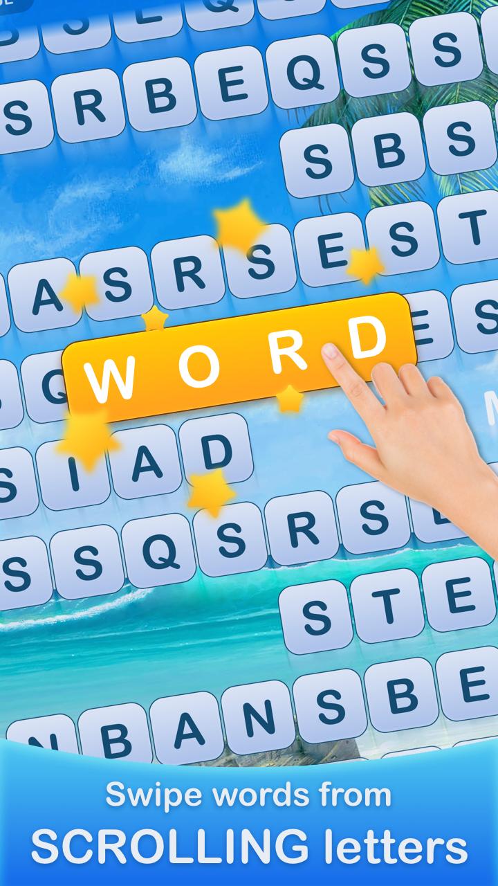 Scrolling Words Moving Word Game & Find Words 2.3.18.811 Screenshot 1