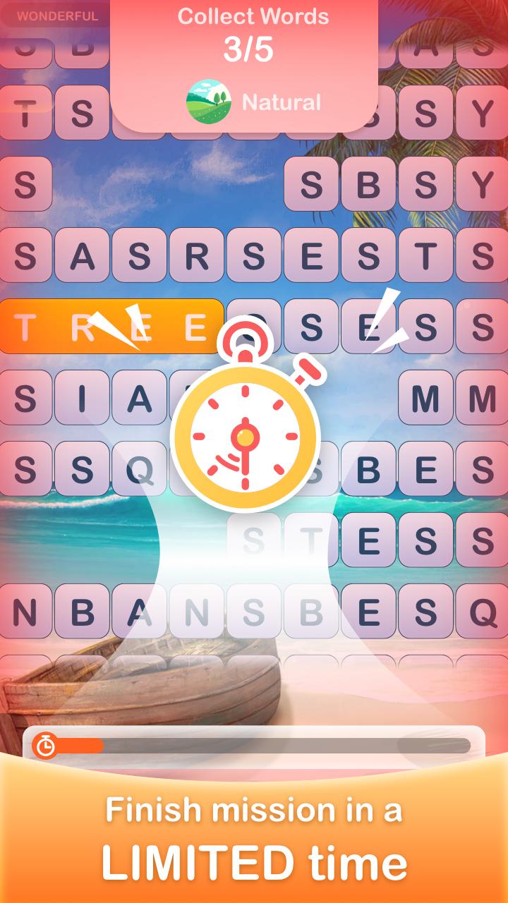 Scrolling Words Moving Word Game & Find Words 2.3.18.811 Screenshot 2