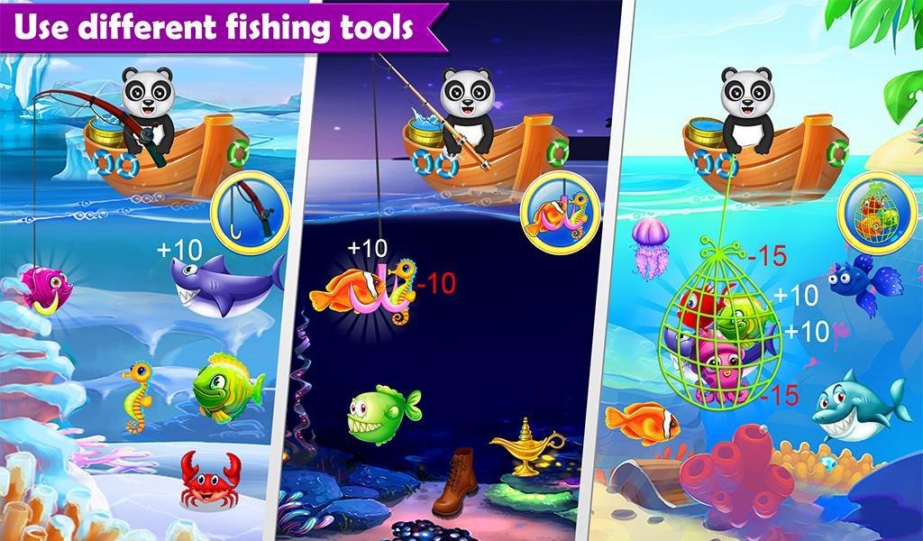 Happy Fisher Panda: Ultimate Fishing Mania Games 2.6 Screenshot 4