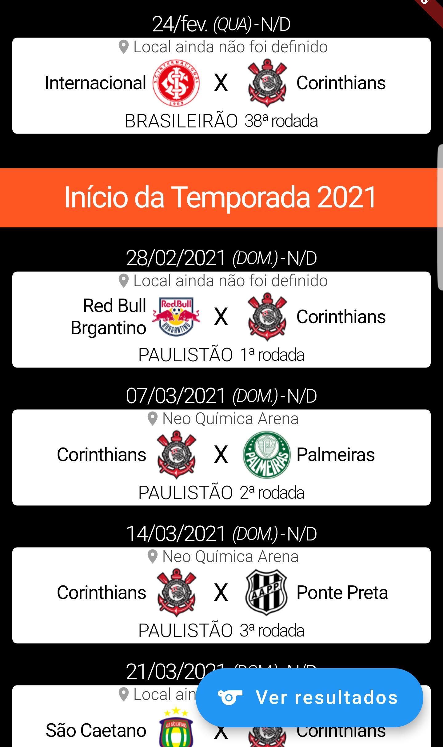 Agenda do Timão 1.9.3 Screenshot 1