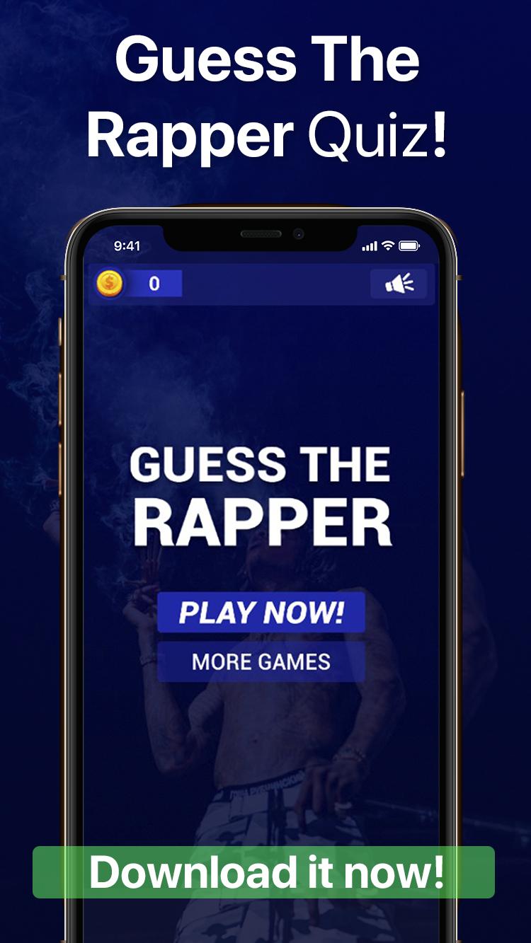 Guess The Rapper - NEW Rapper Quiz! 2.0 Screenshot 1