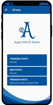 AFonts Free Emui Fonts (Stylish Free Fonts) 2.0 Screenshot 2