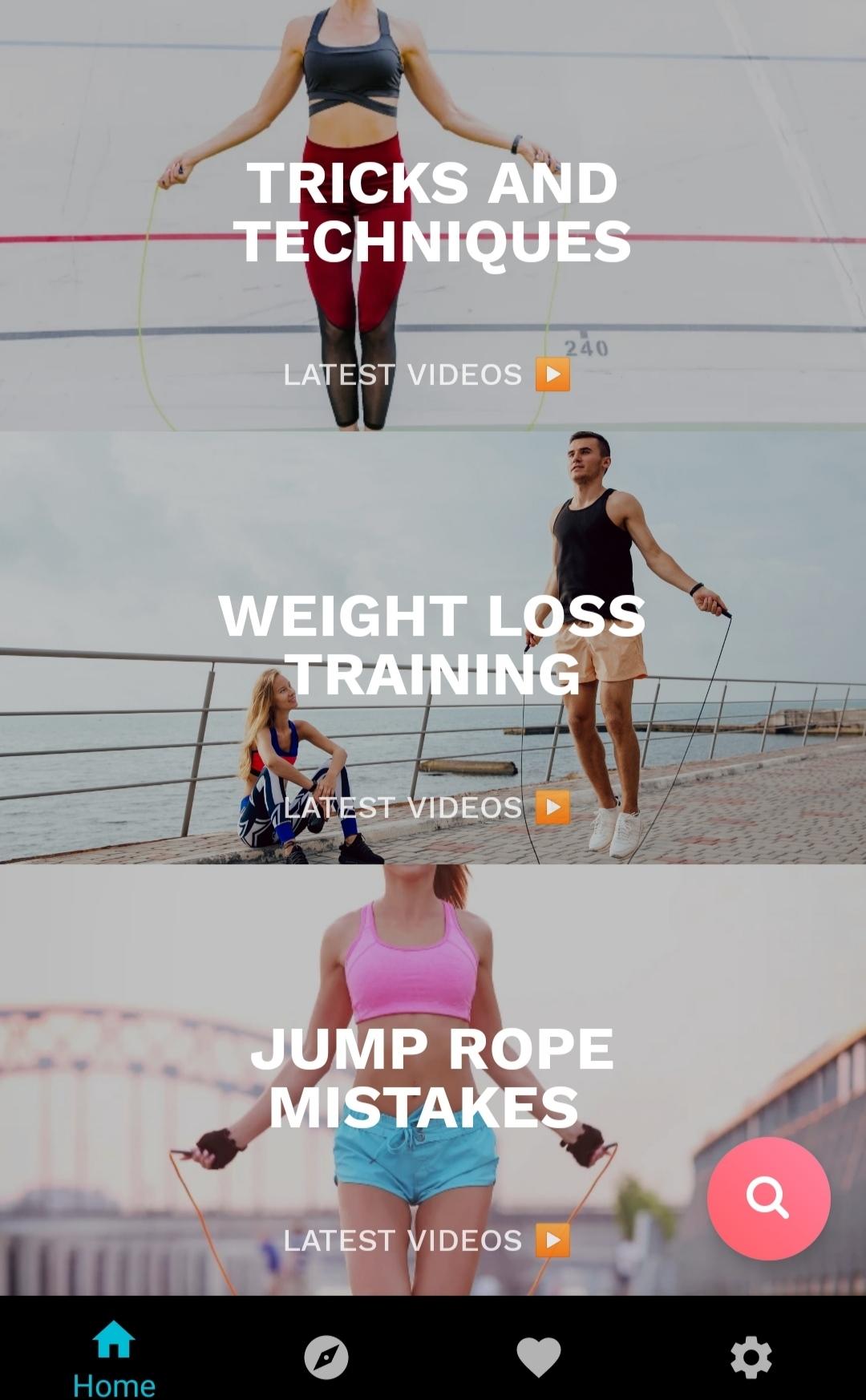 Jump Rope Workout: Fat Burning Cardio Training 3.0.166 Screenshot 4