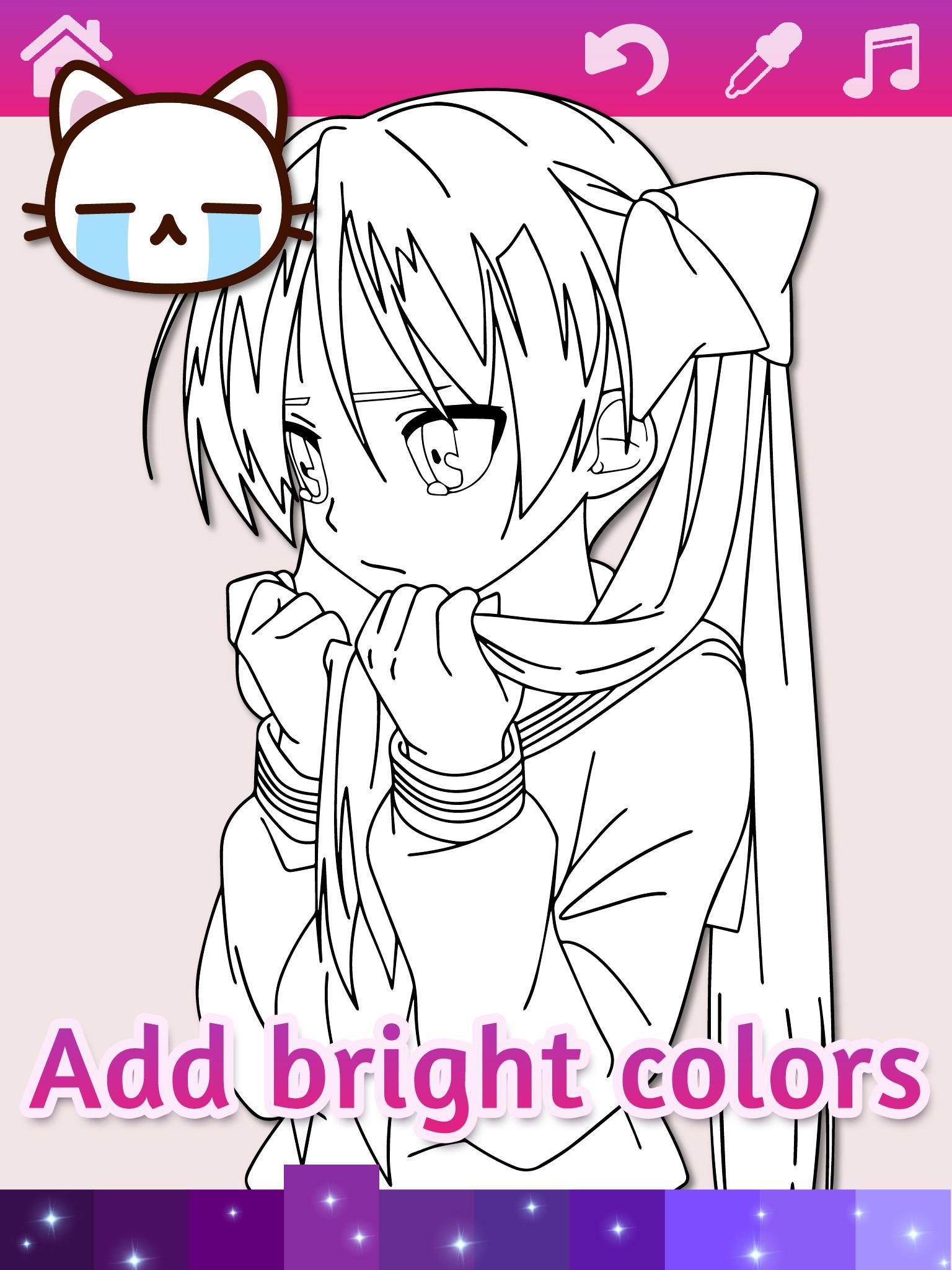 Anime Coloring Pages App : Pin On Printable Coloring Pages / Printable