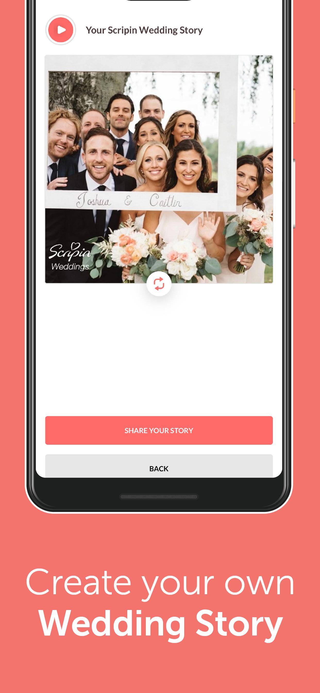 Scripin Weddings The Photo App for Weddings 2.2.4 Screenshot 6