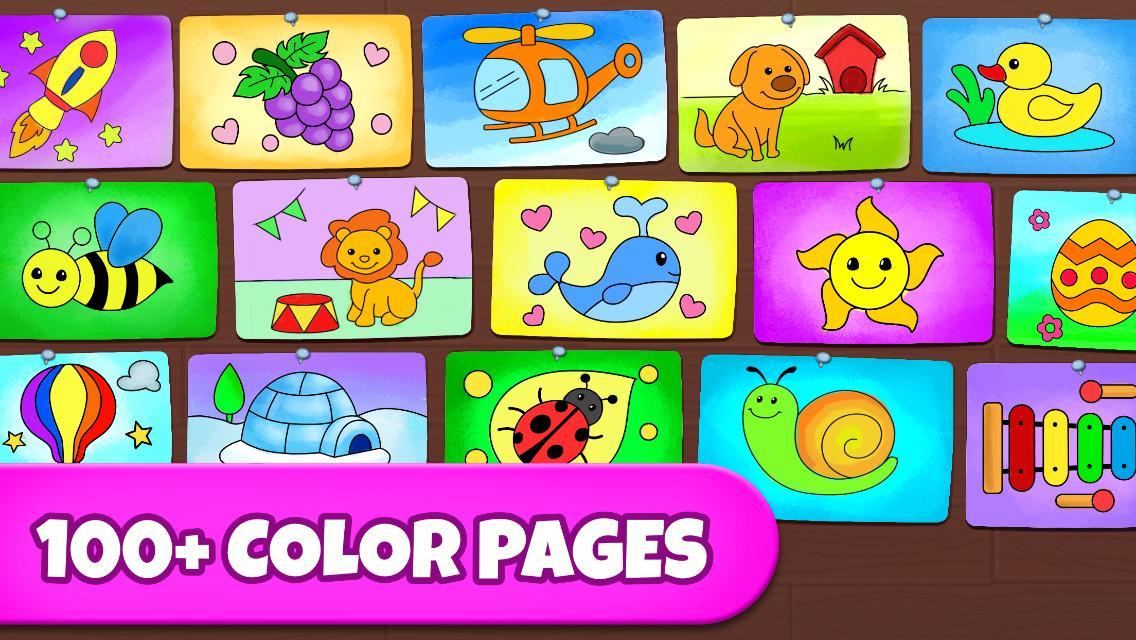 Coloring Games Coloring Book, Painting, Glow Draw 1.0.7 Screenshot 4