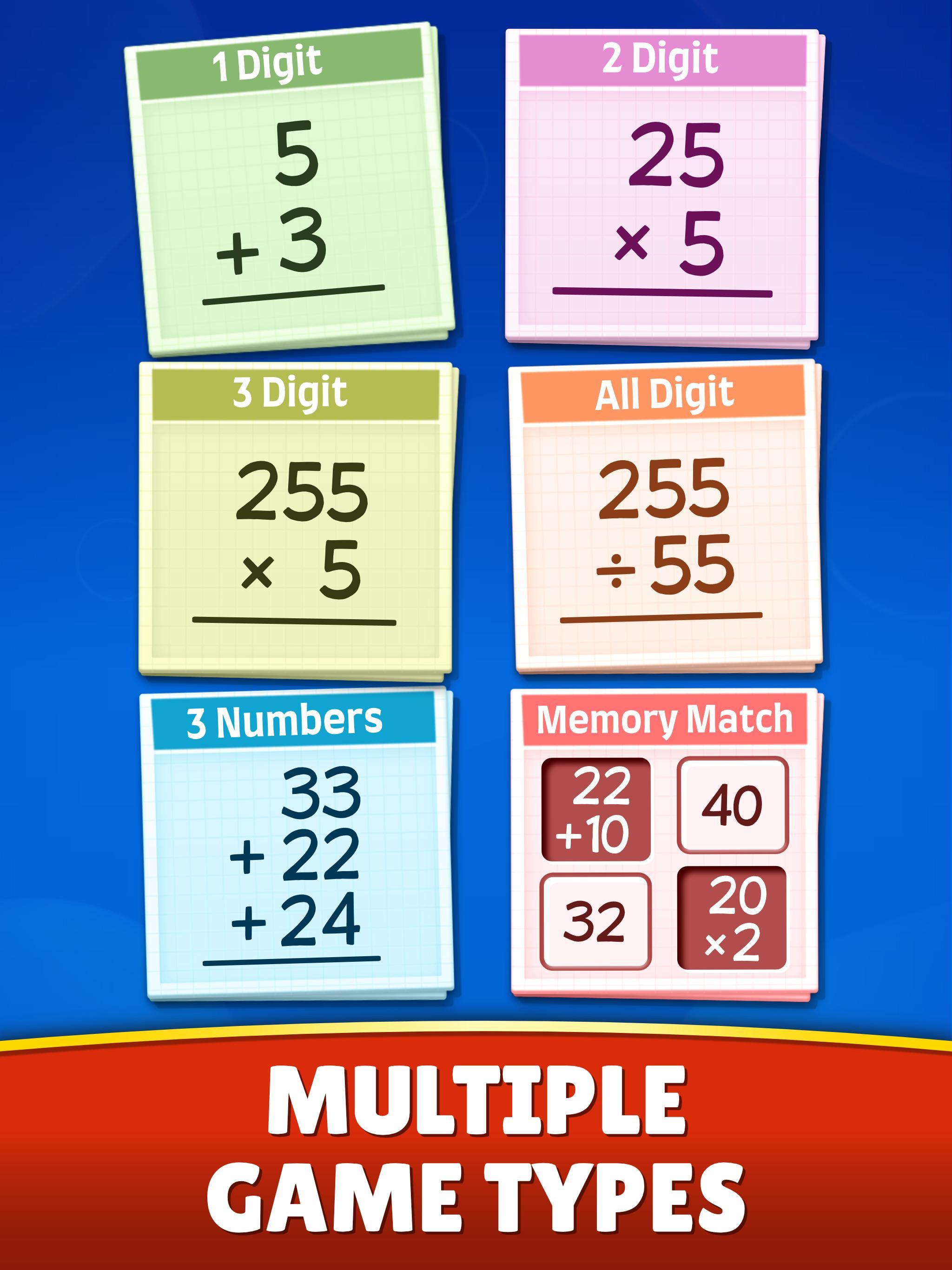Math Games Addition, Subtraction, Multiplication 0.0.8 Screenshot 12