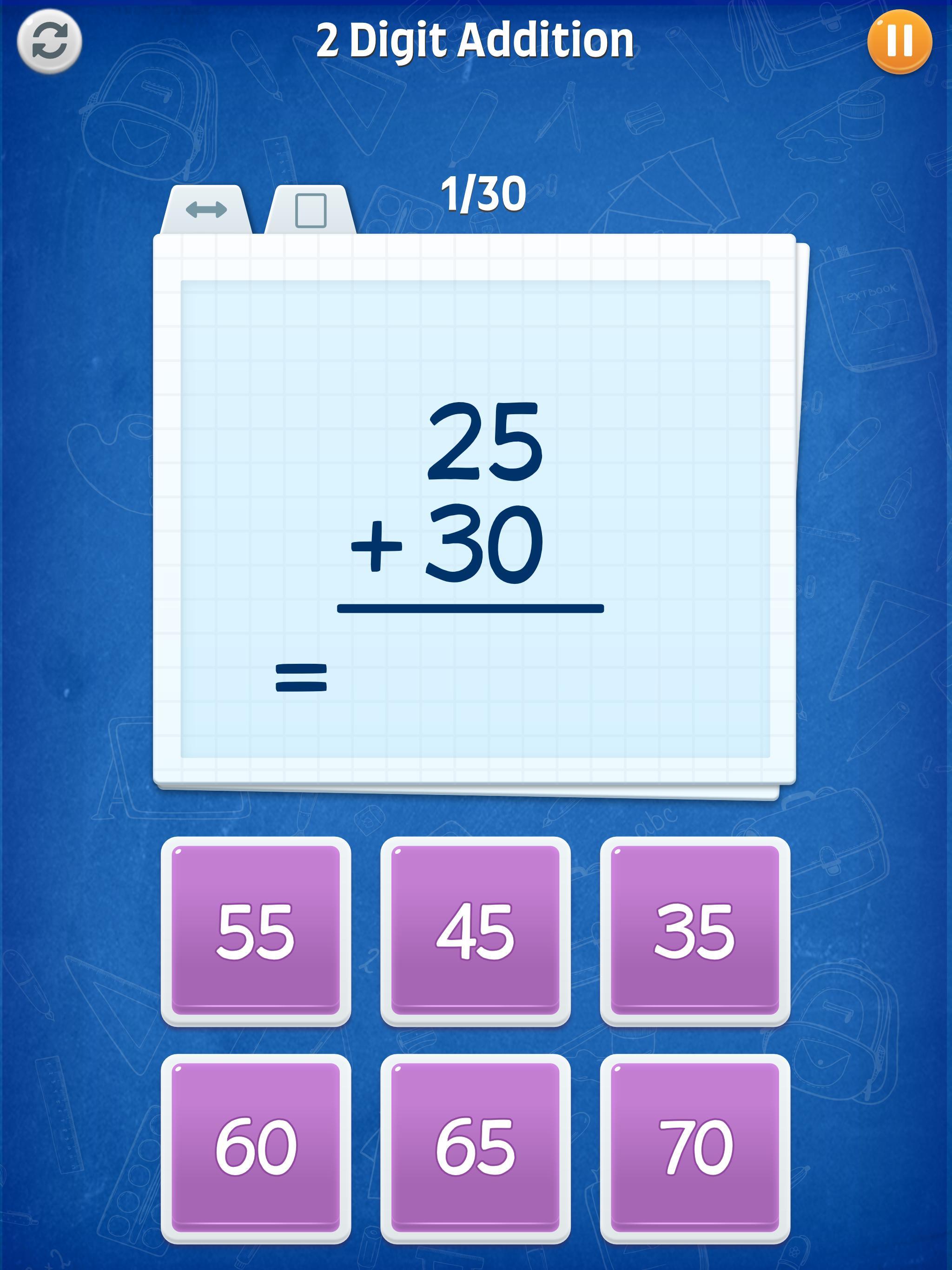 Math Games Addition, Subtraction, Multiplication 0.0.8 Screenshot 16