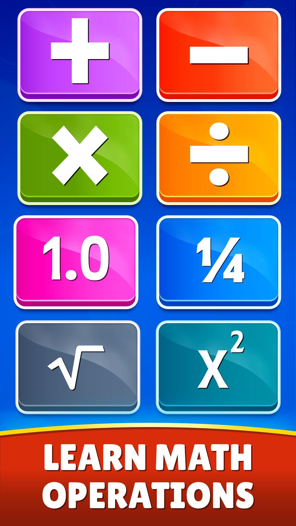 Math Games Addition, Subtraction, Multiplication 0.0.8 Screenshot 3