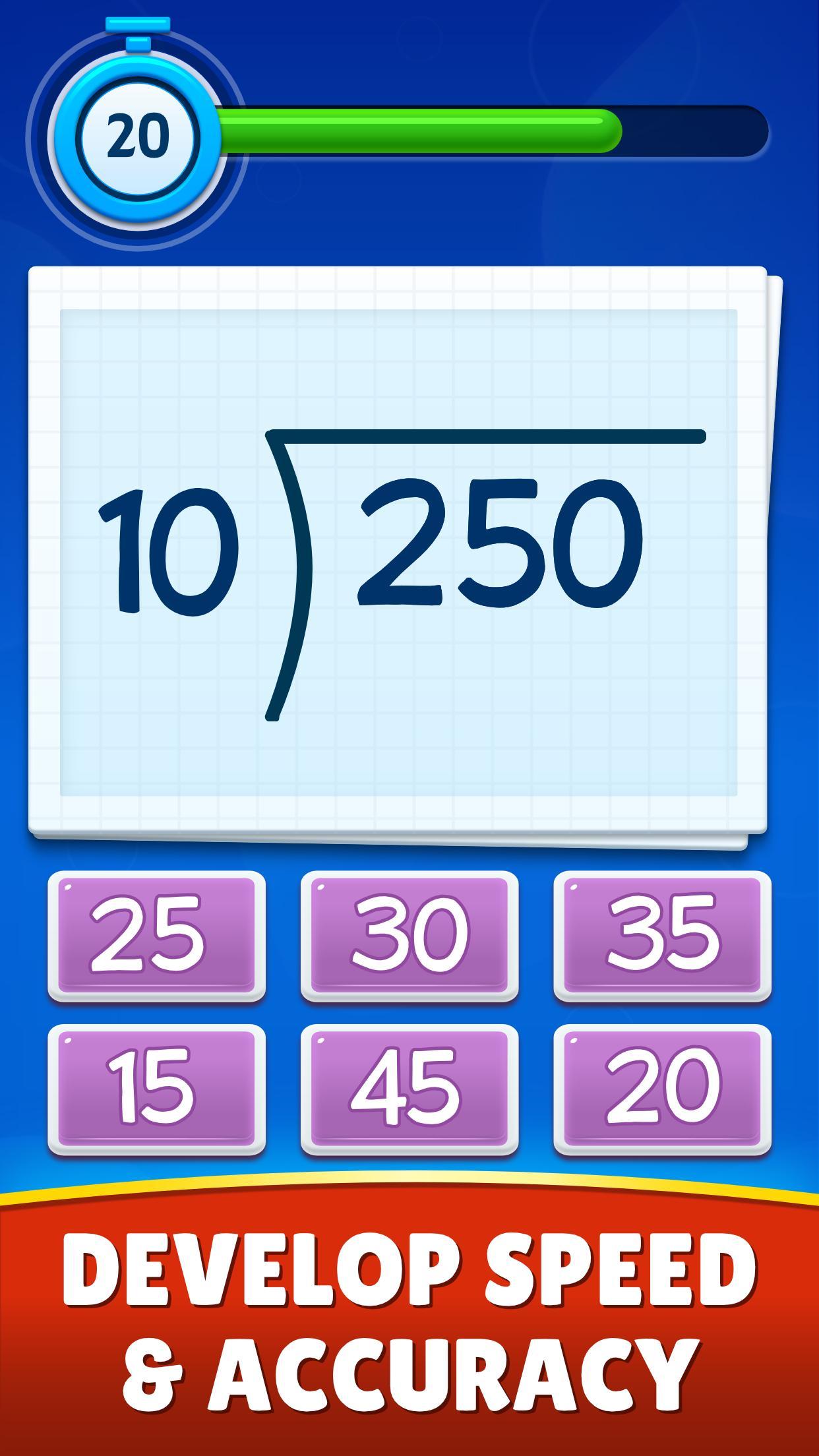 Math Games Addition, Subtraction, Multiplication 0.0.8 Screenshot 6