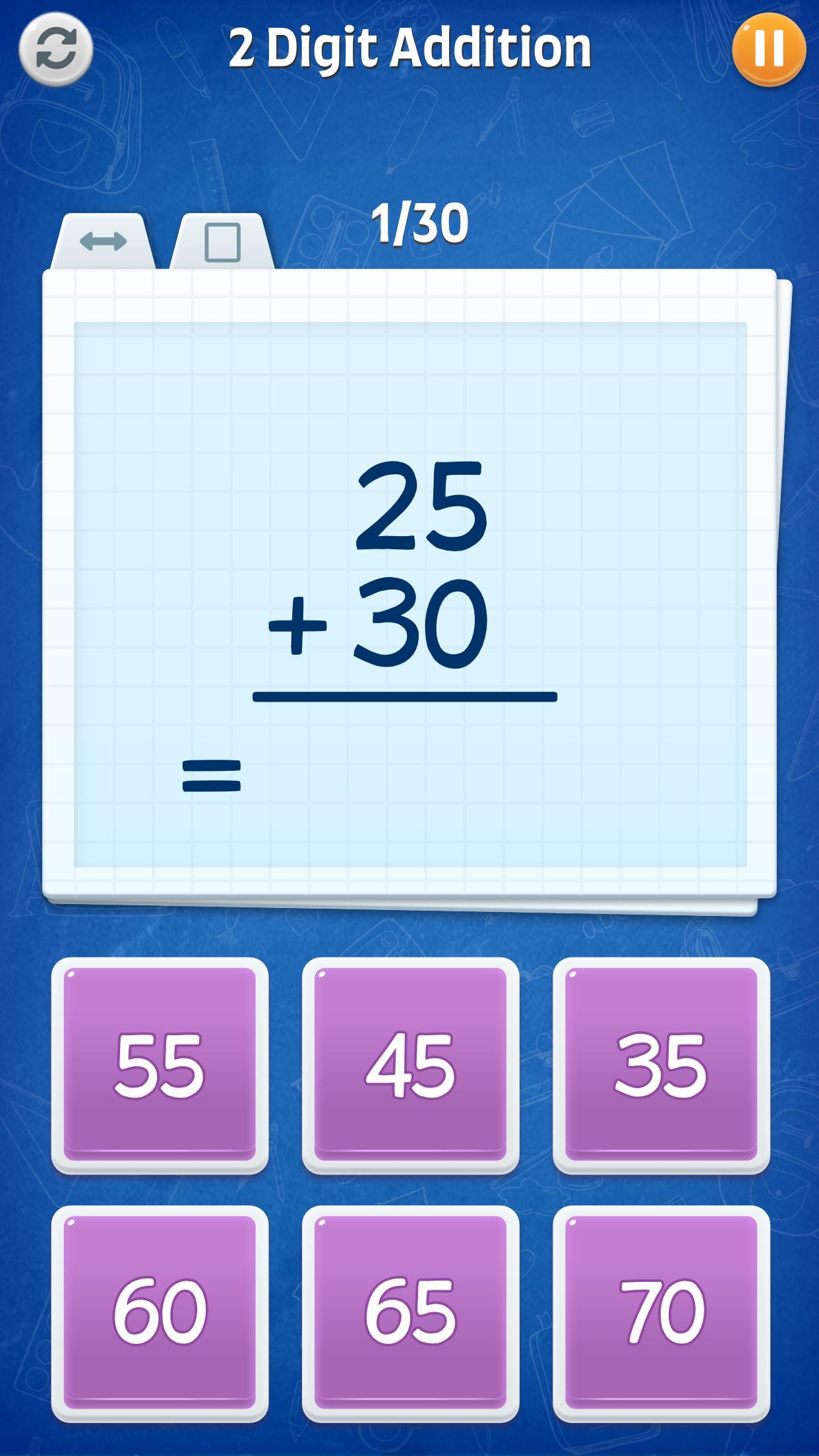 Math Games Addition, Subtraction, Multiplication 0.0.8 Screenshot 8