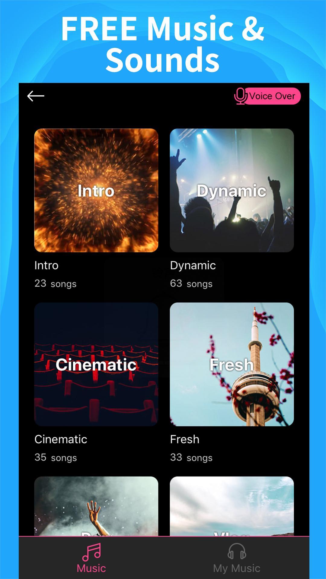 Intro Maker music intro video editor 3.2.2 Screenshot 5