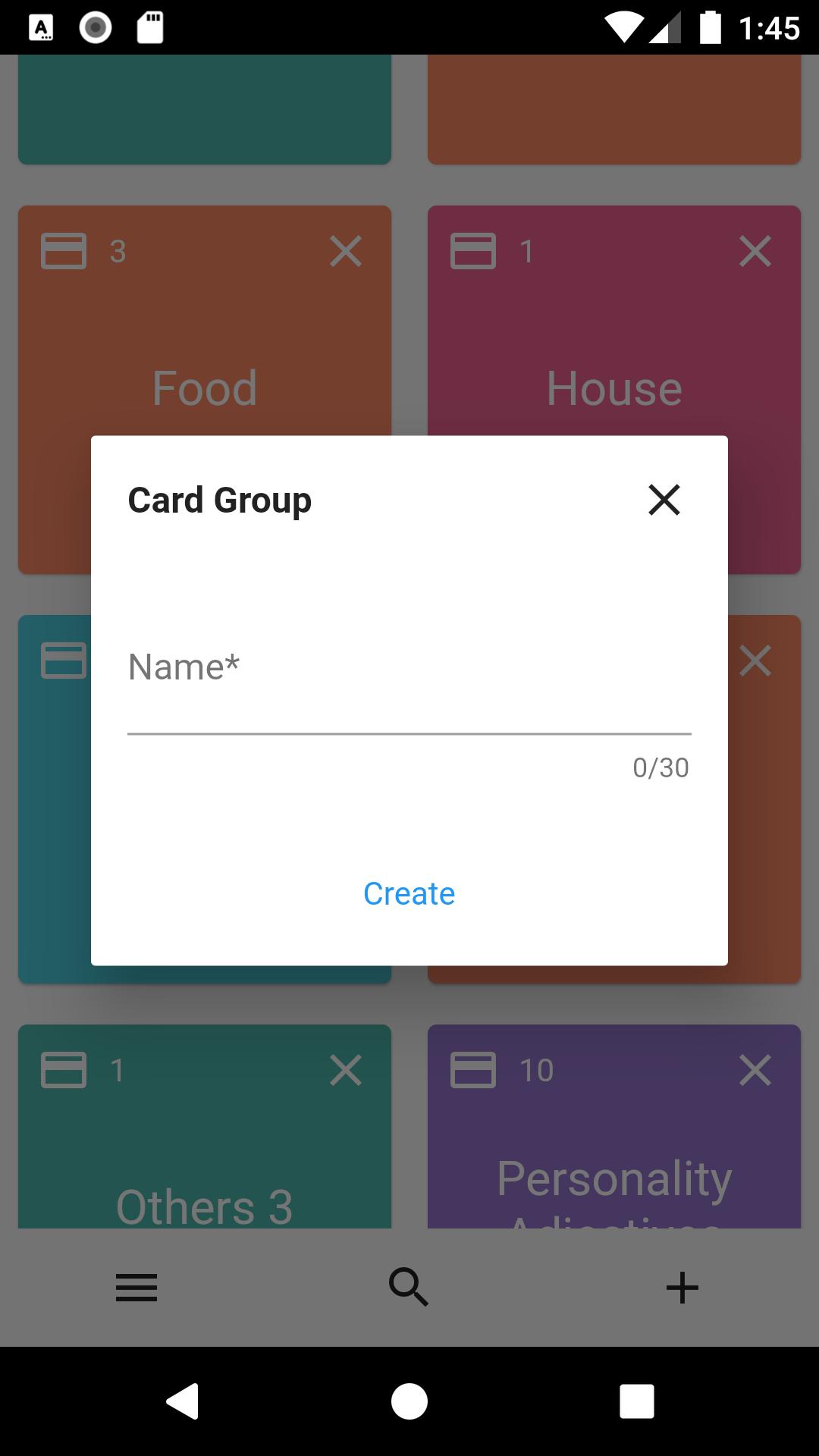 InCard - flashcard 1.3.0 Screenshot 2
