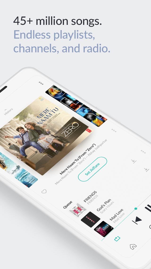 JioSaavn Music & Radio – including JioMusic 6.6.1 Screenshot 1