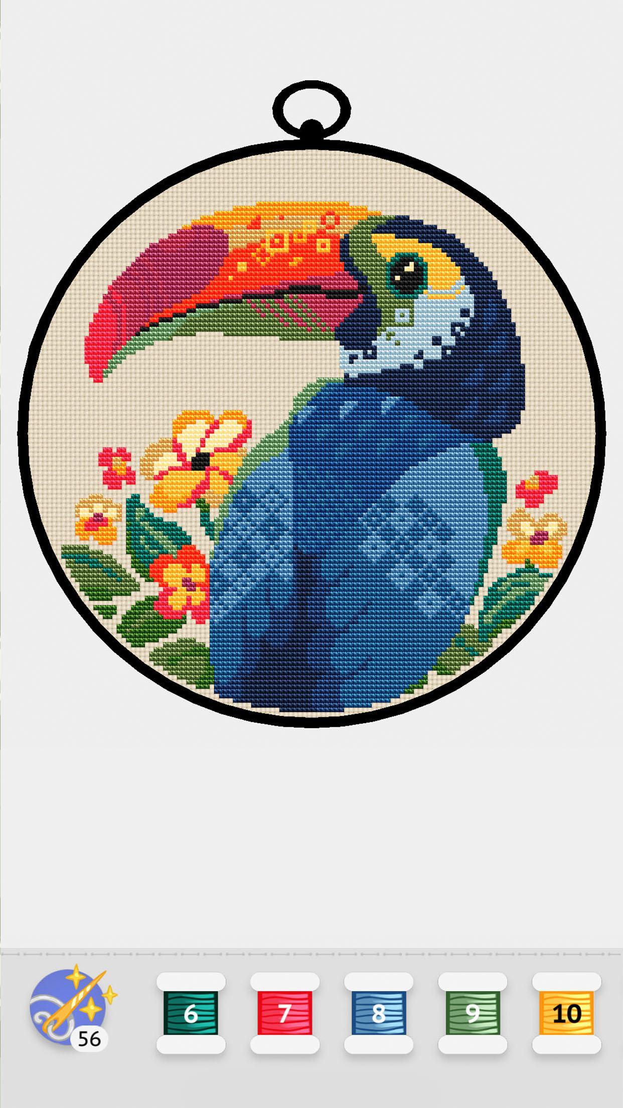 Cross Stitch Club — Color by Numbers with a Hoop 1.4.28 Screenshot 7