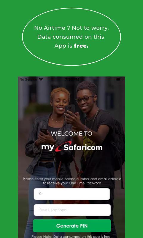 mySafaricom 1.5.0.5 Screenshot 1