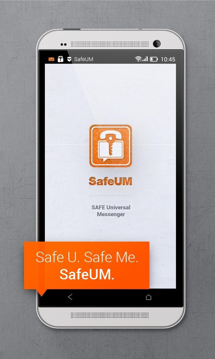Secure messenger SafeUM 1.1.0.1536 Screenshot 1