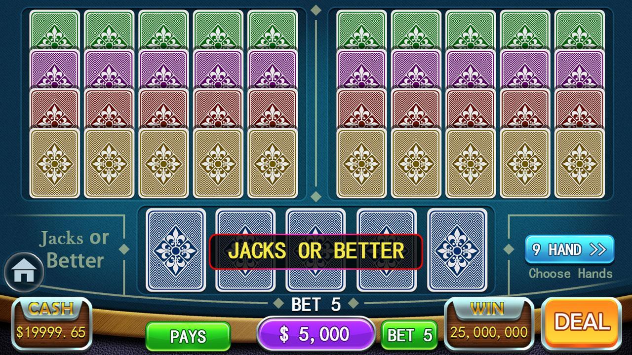 Video Poker Games - Multi Hand Video Poker Free 1.7 Screenshot 12