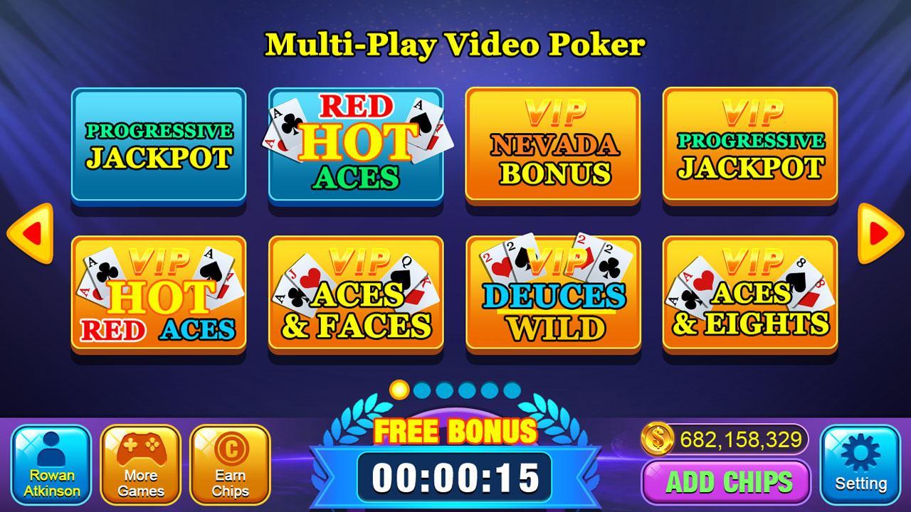 Video Poker Games - Multi Hand Video Poker Free 1.7 Screenshot 15