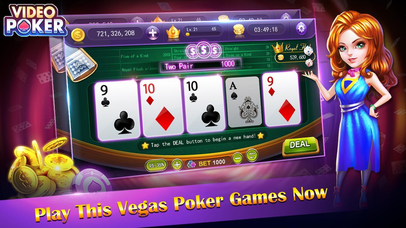 video poker - new casino card poker games free 1.23 Screenshot 13