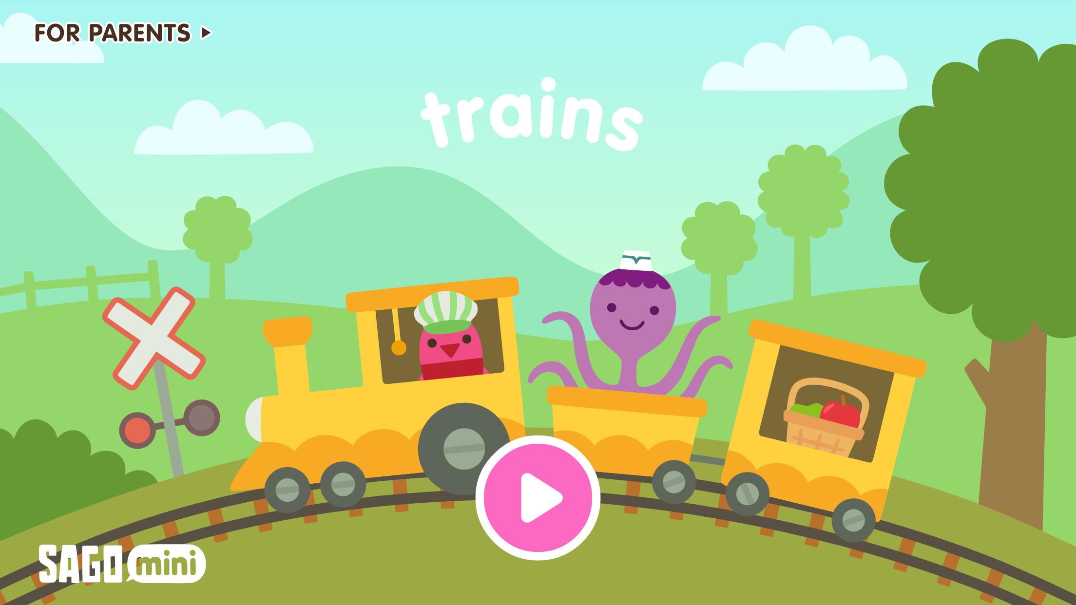 Sago Mini Train Adventure 1.0 Screenshot 1
