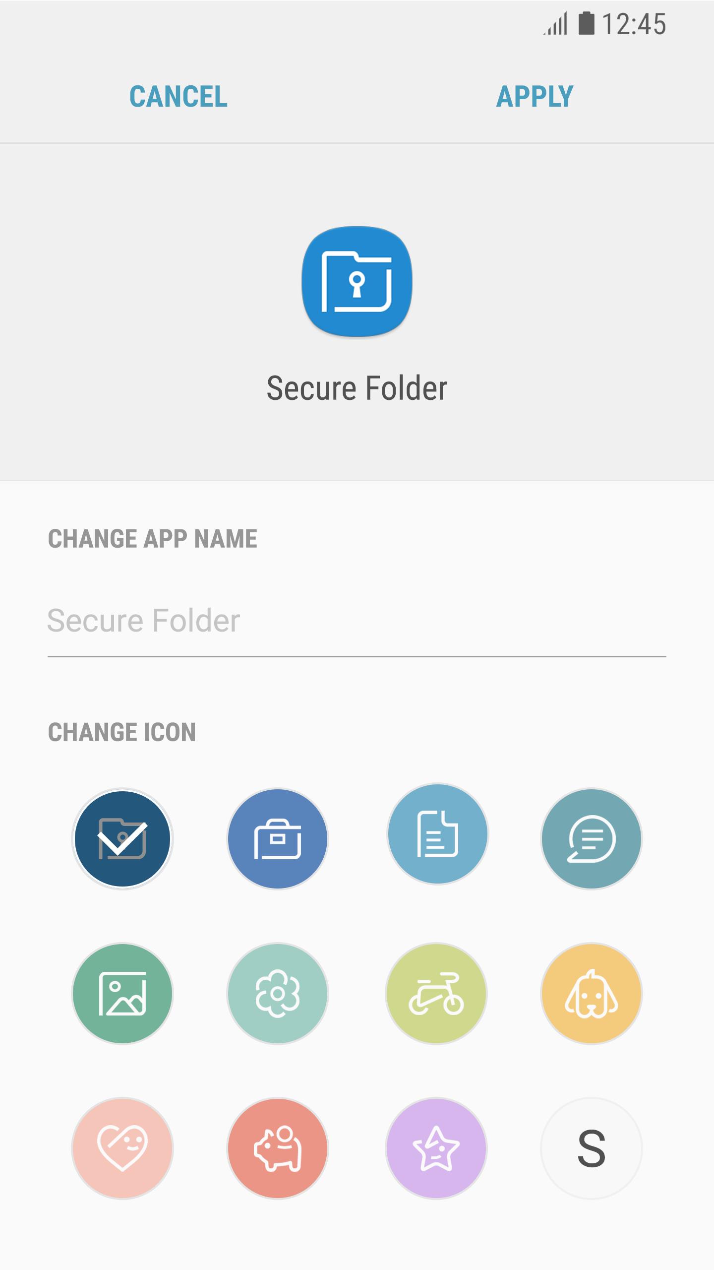 Secure Folder 1.1.07.6 Screenshot 4
