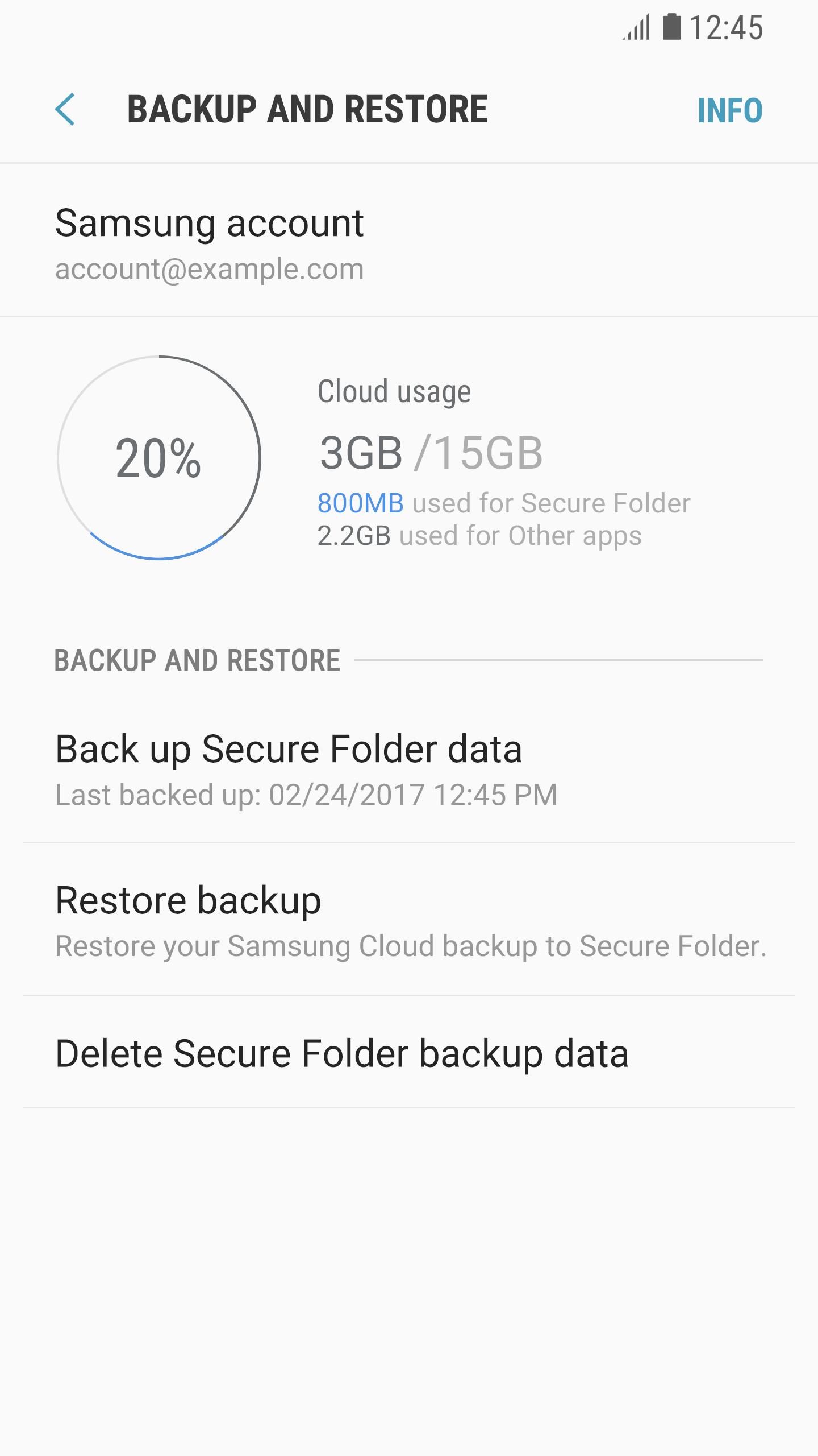 Secure Folder 1.1.07.6 Screenshot 5