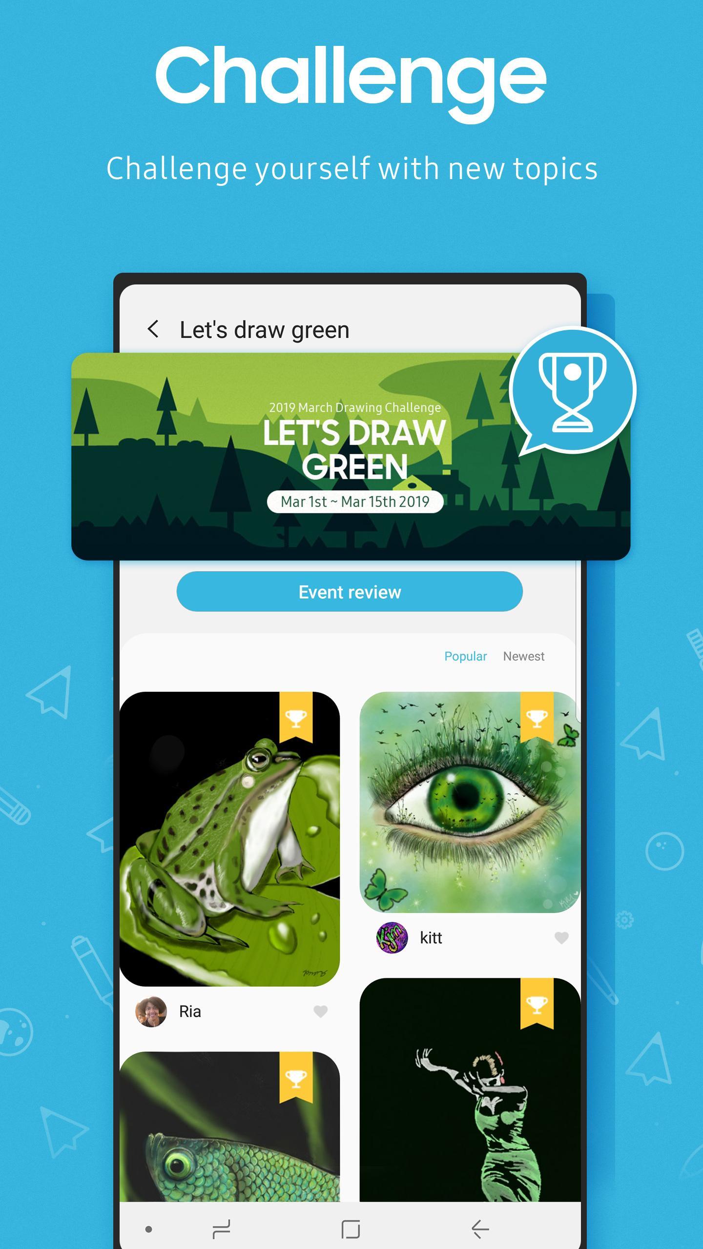 PENUP Share your drawings 3.5.04.4 Screenshot 6
