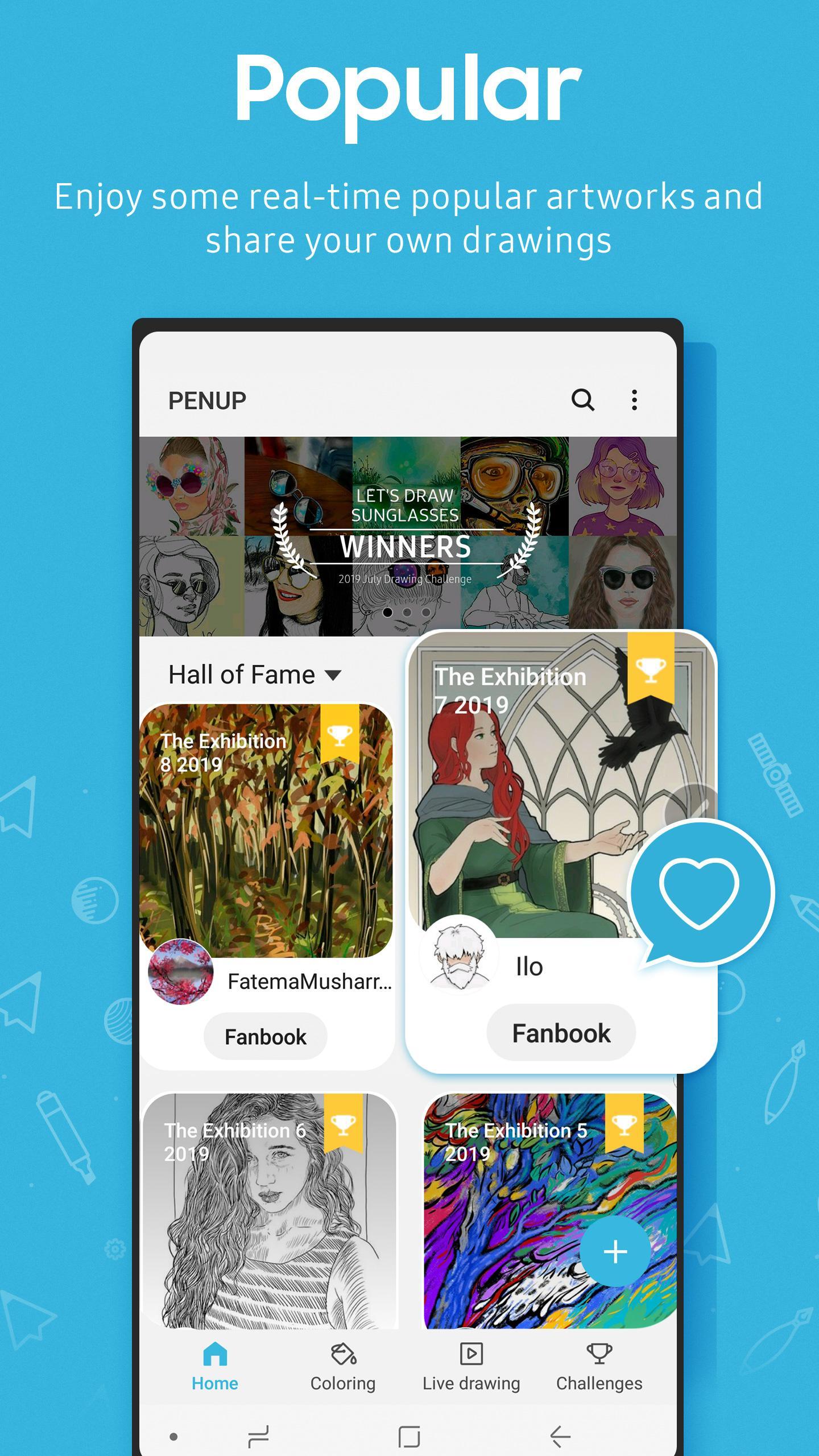 PENUP Share your drawings 3.5.04.4 Screenshot 7