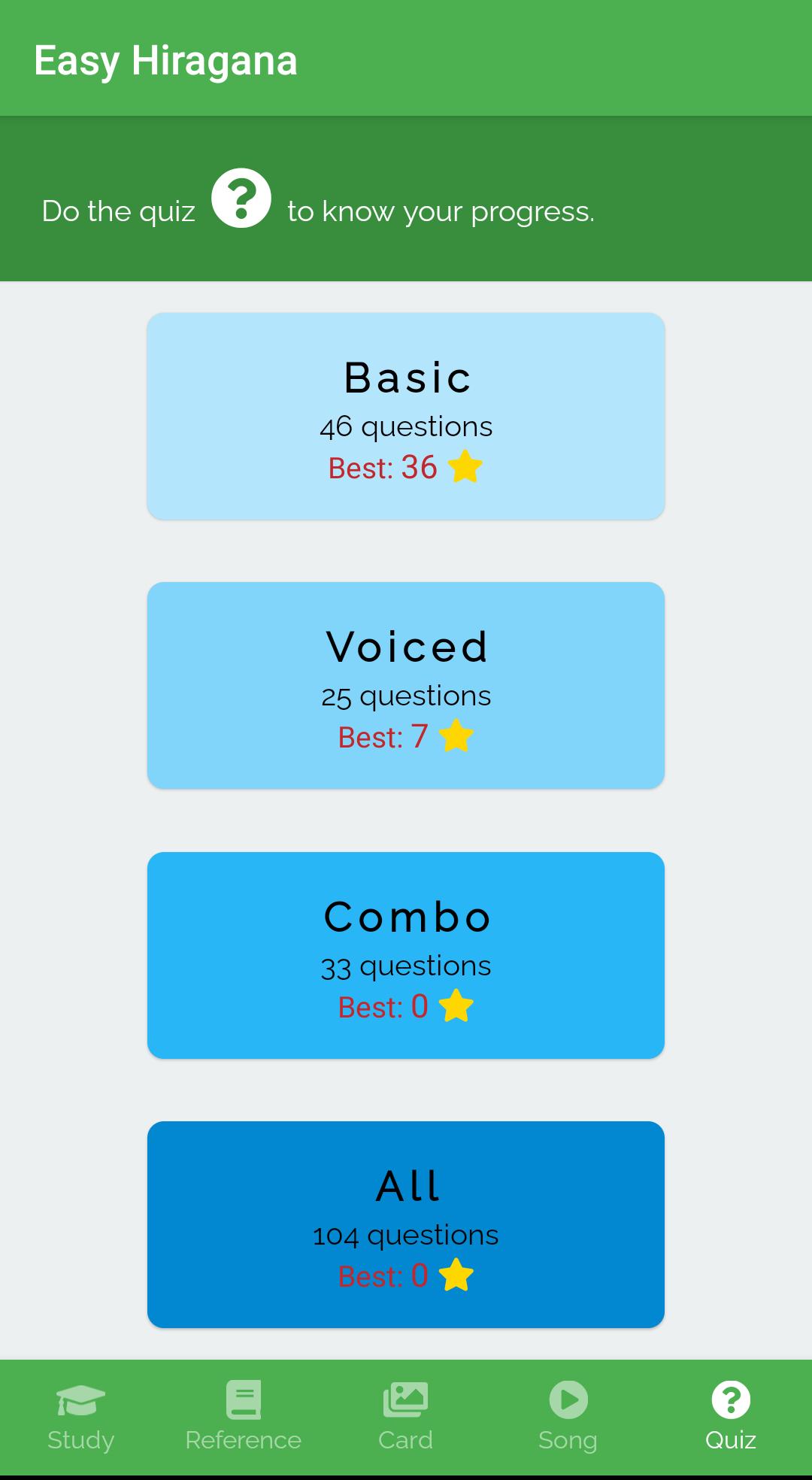 Easy Hiragana 0.3.1 Screenshot 20
