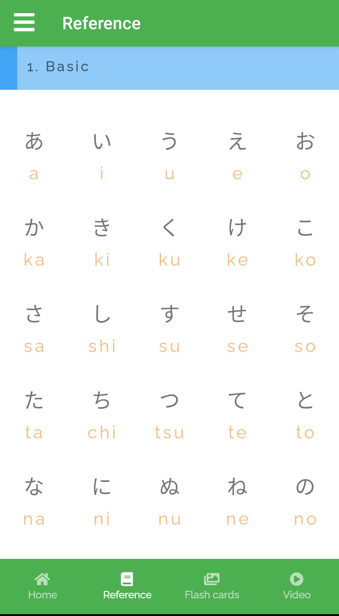 Easy Hiragana 0.3.1 Screenshot 3