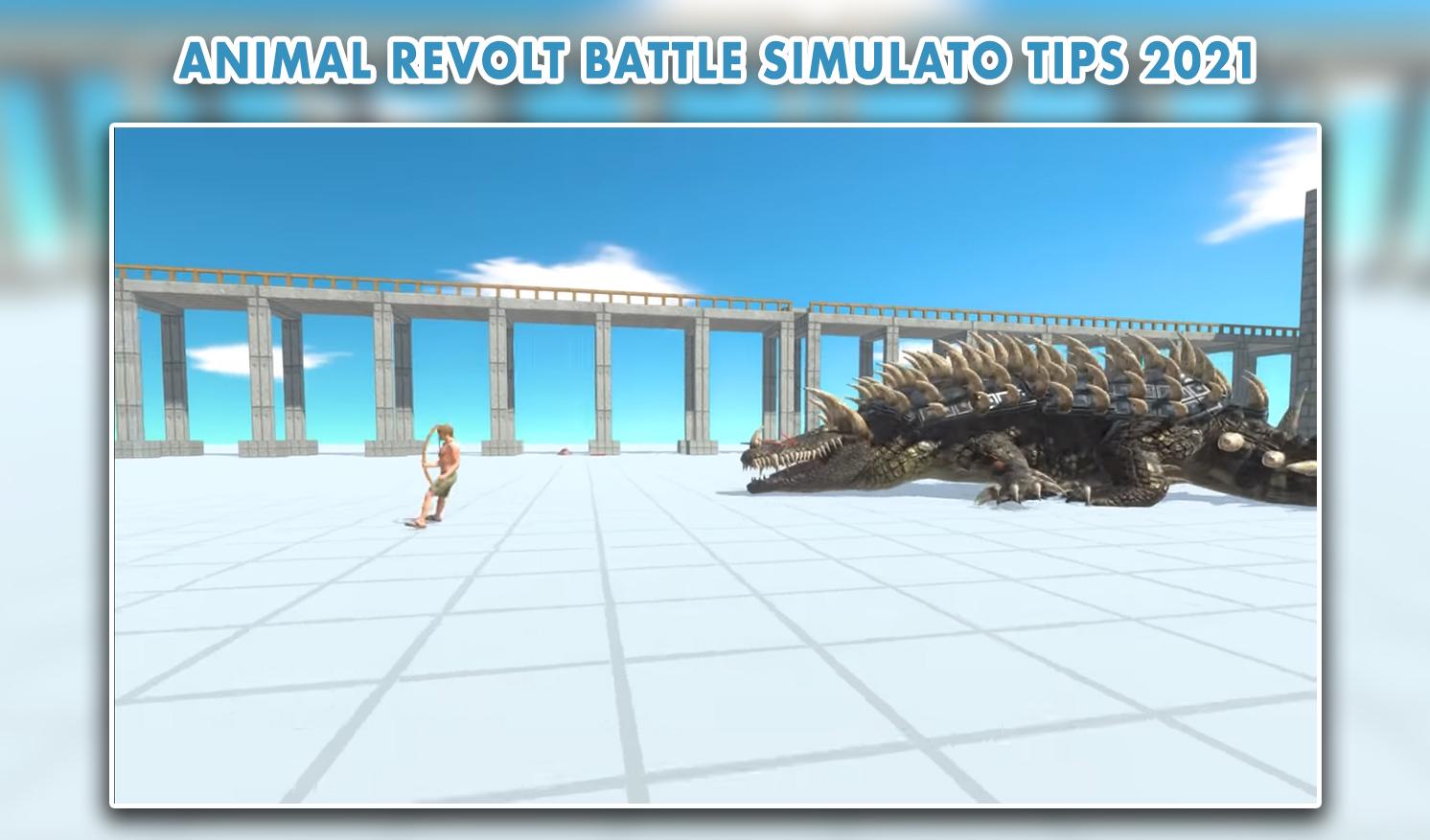 Animal Revolt Battle Simulato Tips 2021 1.0 Screenshot 3