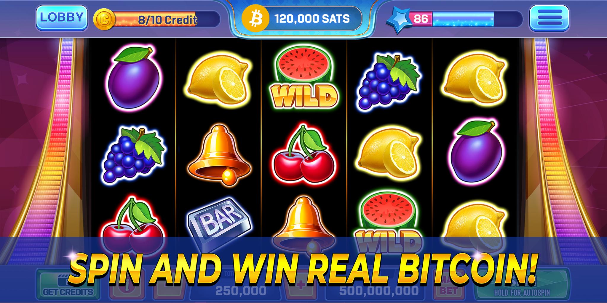 Satoshi Millions™ - Win REAL Bitcoin! Slots Casino 0.1.19 Screenshot 1