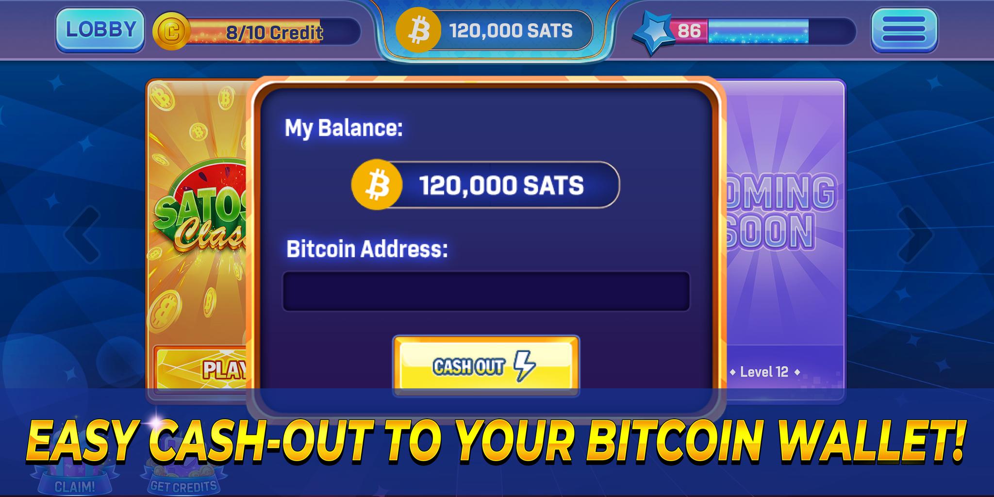 Satoshi Millions™ - Win REAL Bitcoin! Slots Casino 0.1.19 Screenshot 10