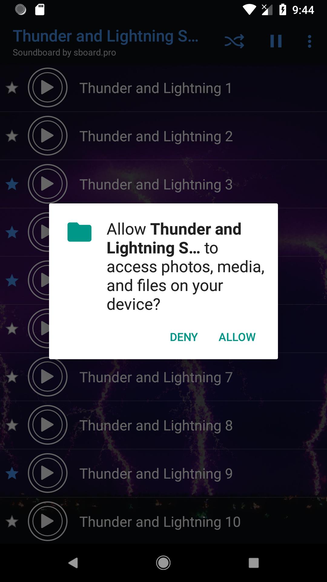 Thunder and Lightning Storm Sounds 1.1.3 Screenshot 2