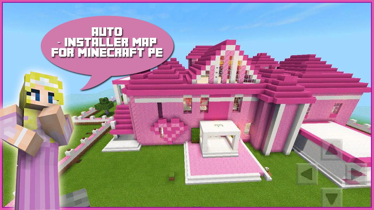 Map Pink Princess House for MCPE 1.2 Screenshot 2
