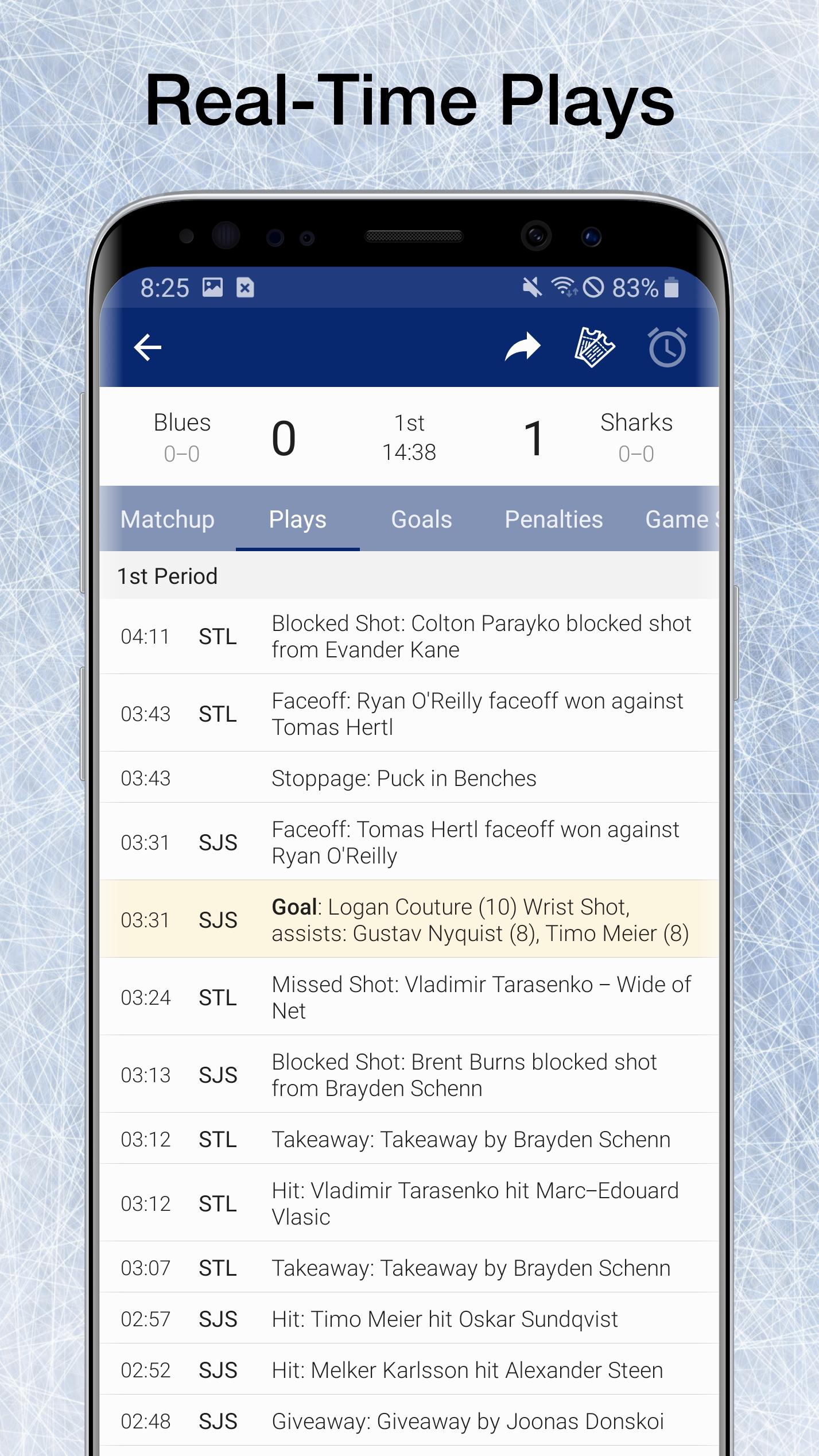 Hockey NHL Live Scores, Stats & Schedules 9.3.1 Screenshot 10