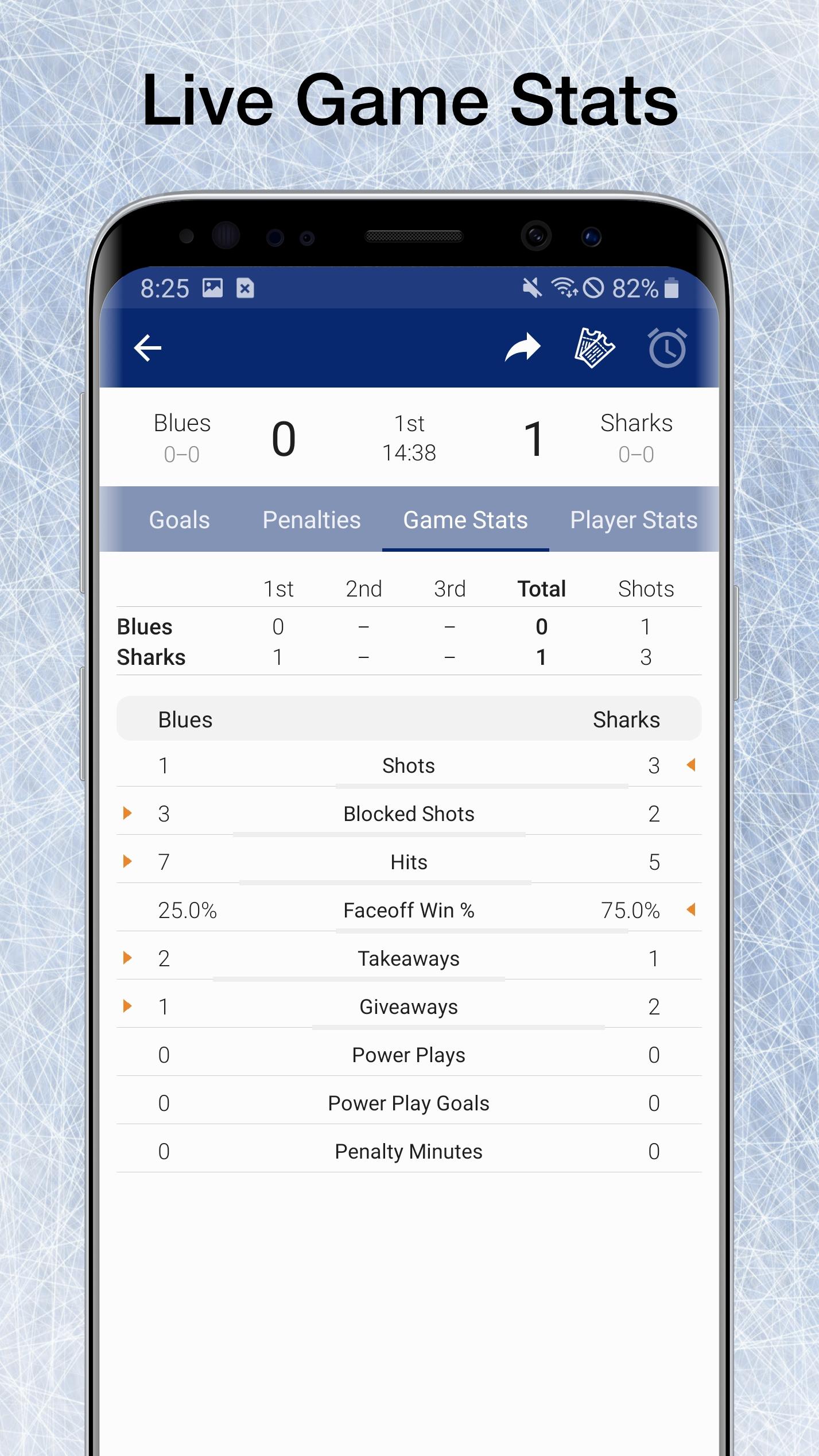 Hockey NHL Live Scores, Stats & Schedules 9.3.1 Screenshot 11