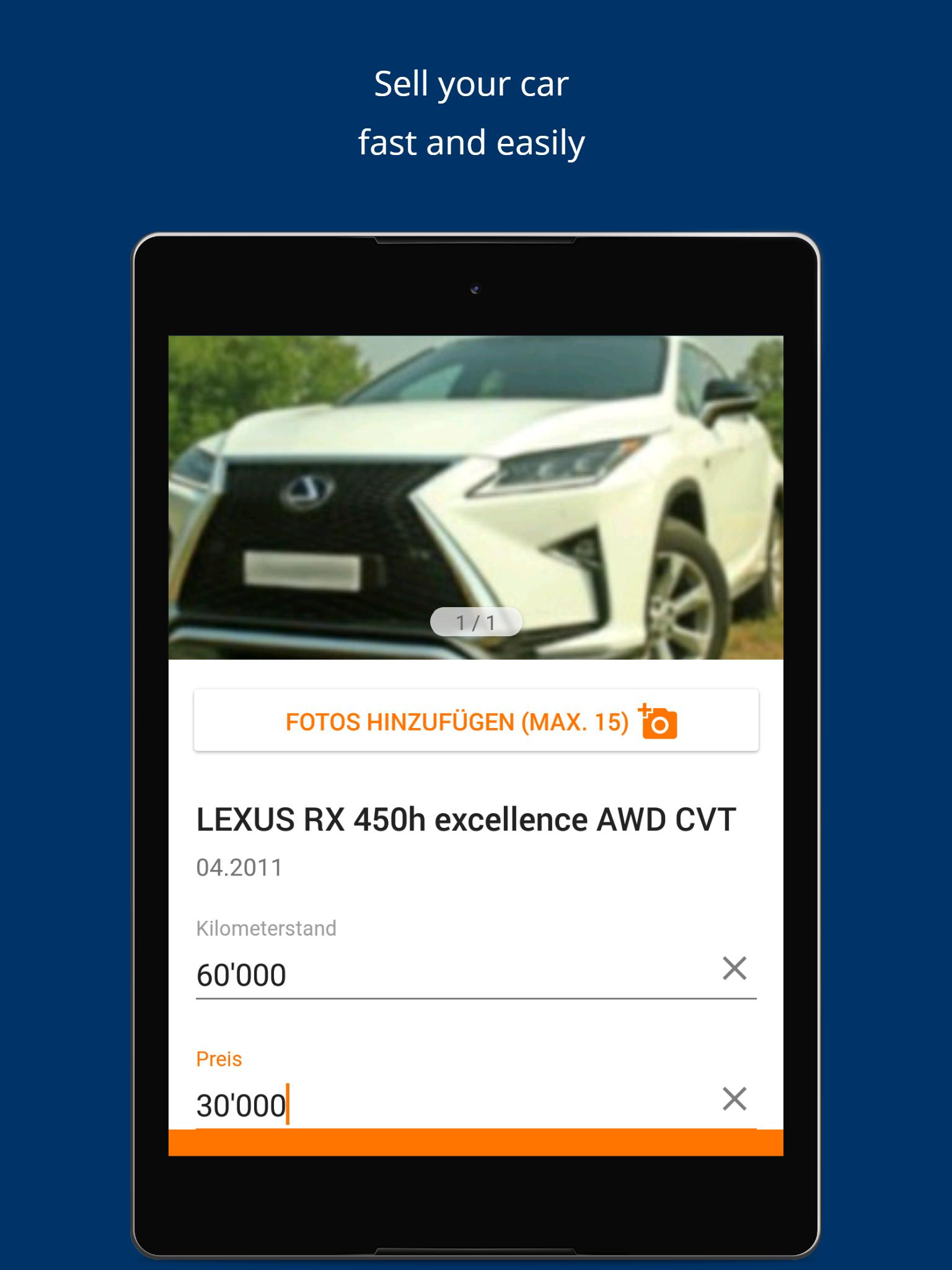 AutoScout24 Switzerland – Find your new car 4.0.0 Screenshot 14