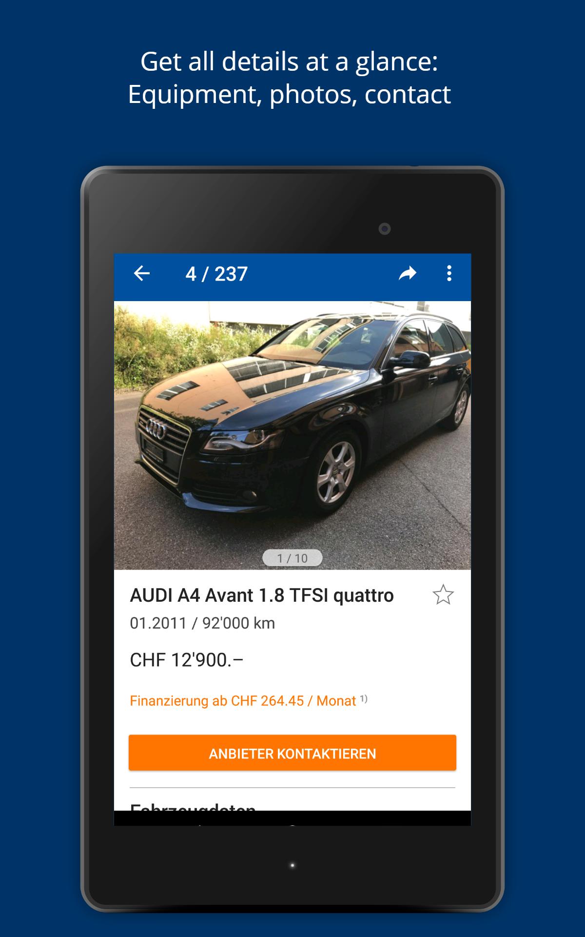 AutoScout24 Switzerland – Find your new car 4.0.0 Screenshot 17