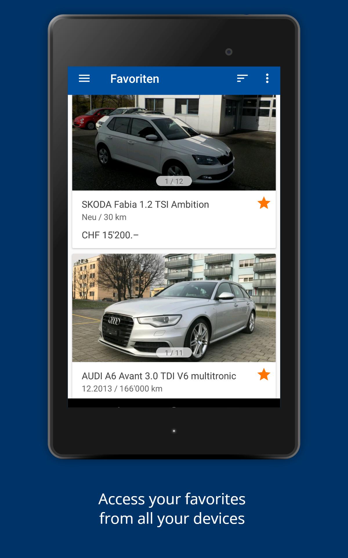 AutoScout24 Switzerland – Find your new car 4.0.0 Screenshot 18