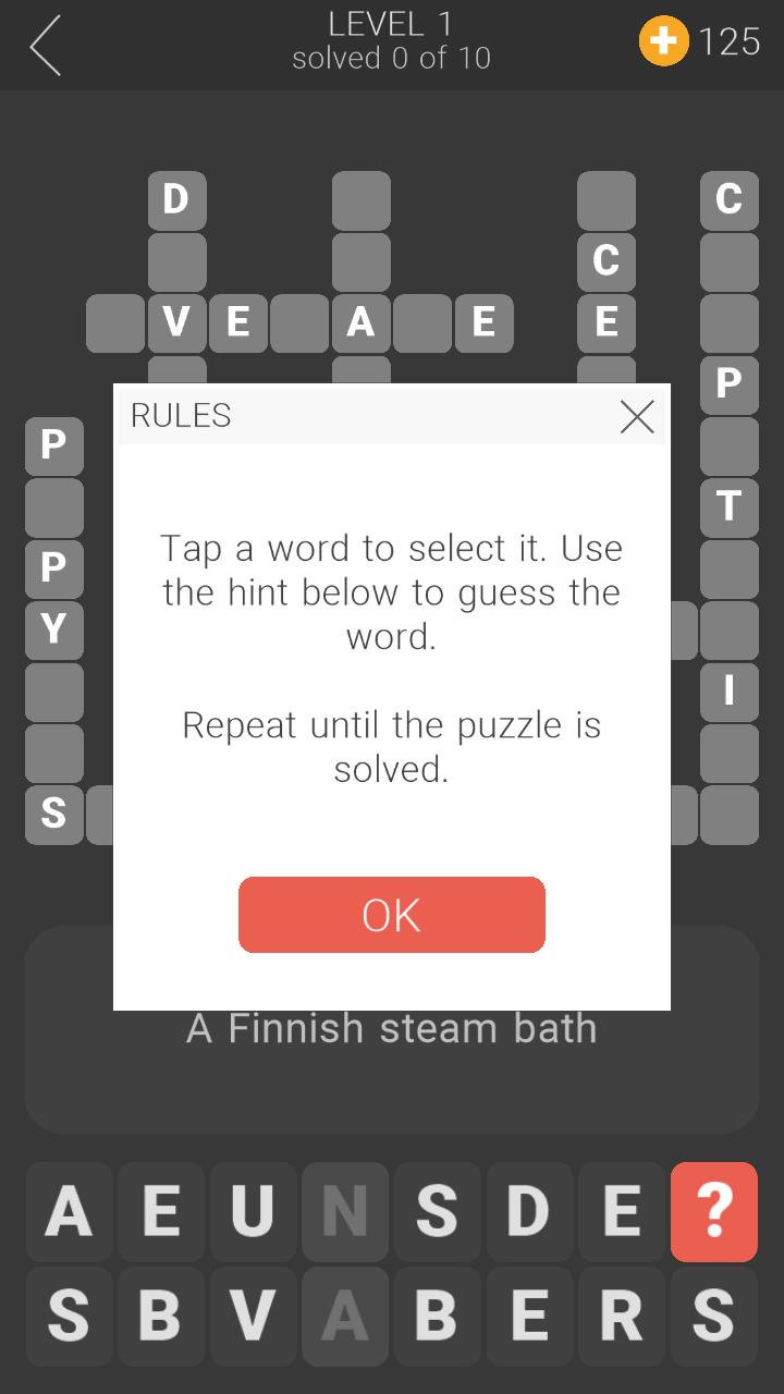 I Love Crosswords 3 1.0.4 Screenshot 4